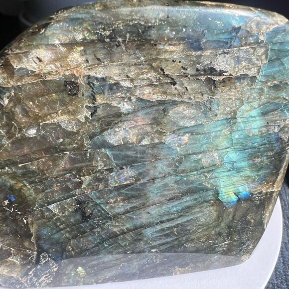 Labradorite Crystal Freeform Meditation‎ Stone Large (#3) - Picture 4 of 15